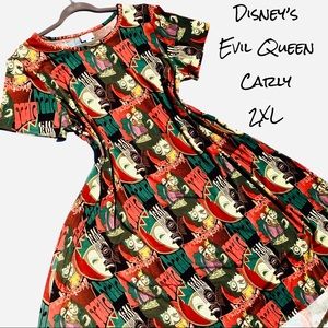 LuLaRoe Dresses - LuLaRoe Disney Evil Queen Carly LuLaRoe Dresses - LuLaRoe Disney Evil Queen Carly